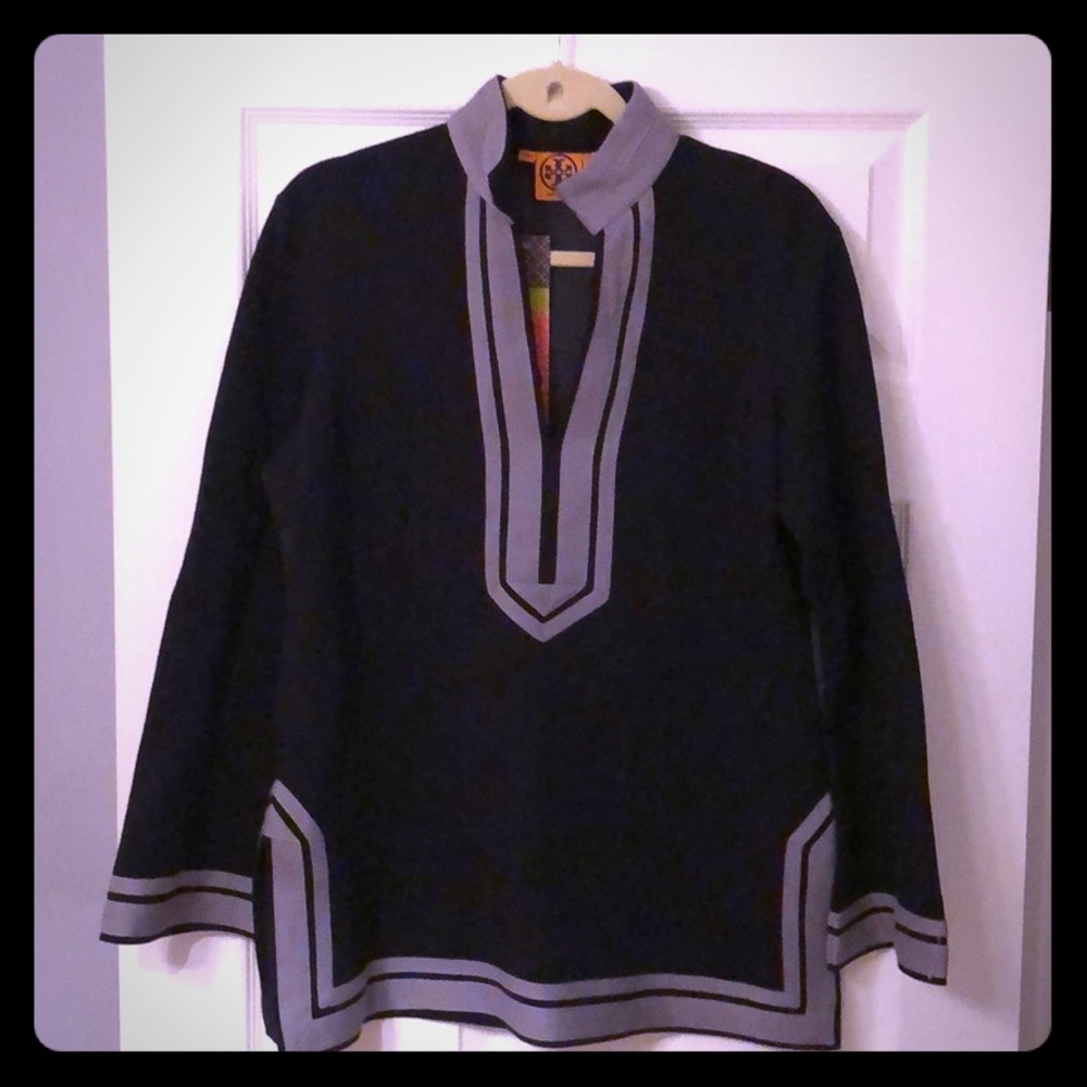 Tory Burch Double Knit Tunic Top